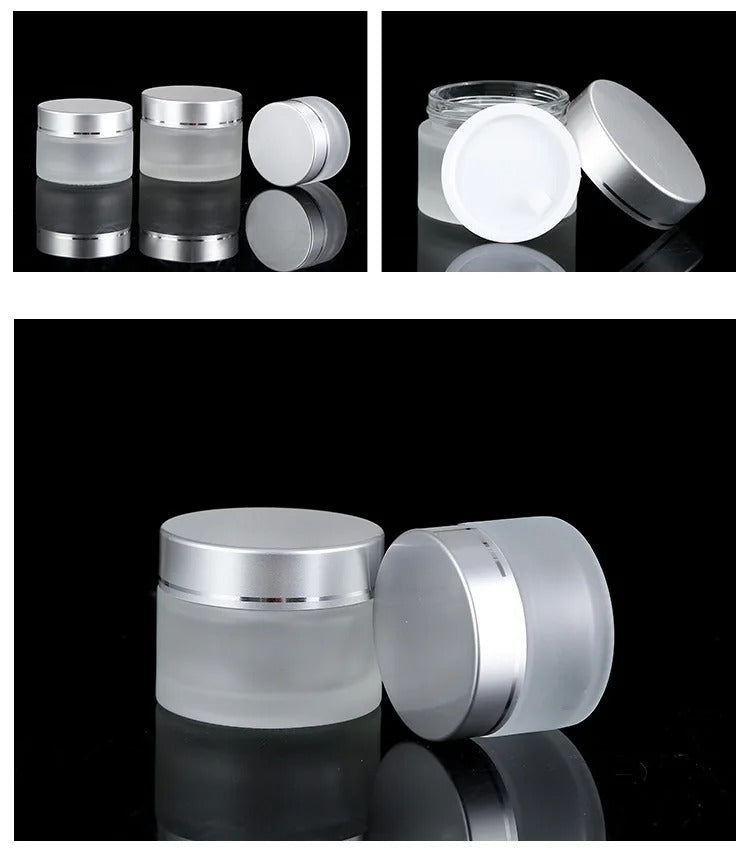 Premium Glass Jars With Lids - 5g - 50g (5 number per order)