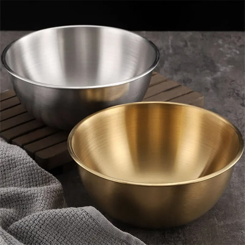 3-Piece Stainless Steel Mixing Bowl Set – Durable, Versatile & Nesting Design