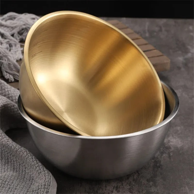3-Piece Stainless Steel Mixing Bowl Set – Durable, Versatile & Nesting Design