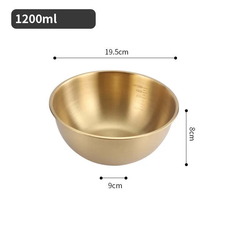 3-Piece Stainless Steel Mixing Bowl Set – Durable, Versatile & Nesting Design