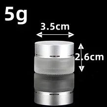 Premium Glass Jars With Lids - 5g - 50g (5 number per order)