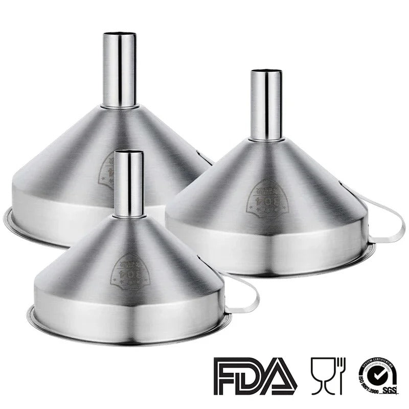 Stainless Steel Funnels
