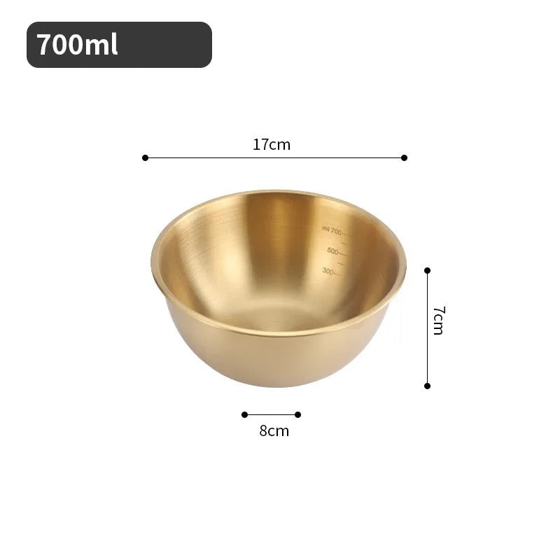 3-Piece Stainless Steel Mixing Bowl Set – Durable, Versatile & Nesting Design