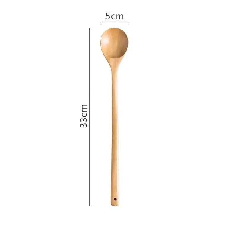 WillowJax Long Wooden Stirring Spoon
