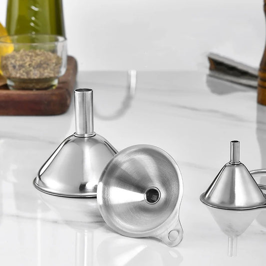 3-Piece Stainless Steel Funnel Set