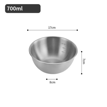 3-Piece Stainless Steel Mixing Bowl Set – Durable, Versatile & Nesting Design